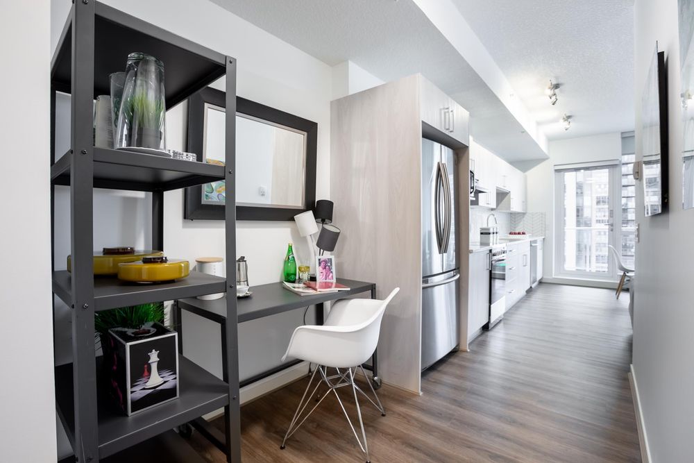 Kitchen and dining nook
