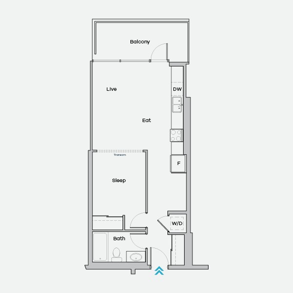 Floorplan of The Beanie